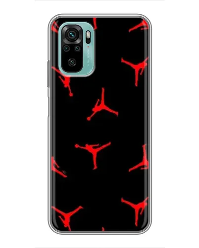 Чехол для Xiaomi Redmi Note 10 с картинкой «Jordan Red Pattern» Чехол для Xiaomi Redmi Note 10 с картинкой «Jordan Red Pattern»
