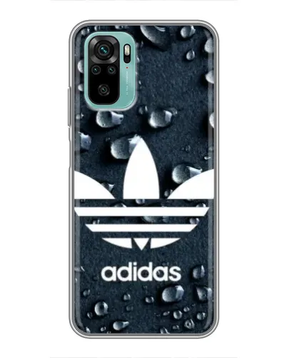 Чехол для Xiaomi Redmi Note 10 с картинкой «Adidas Trefoil Blue» Чехол для Xiaomi Redmi Note 10 с картинкой «Adidas Trefoil Blue»