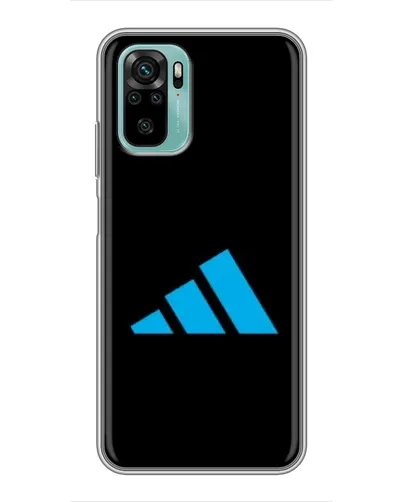 Чехол для Xiaomi Redmi Note 10 с картинкой «Adidas Cyan Logo» Чехол для Xiaomi Redmi Note 10 с картинкой «Adidas Cyan Logo»