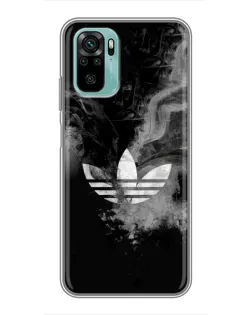 Чехол для Xiaomi Redmi Note 10 с картинкой «Абстрактный дым Adidas» Чехол для Xiaomi Redmi Note 10 с картинкой «Абстрактный дым Adidas»