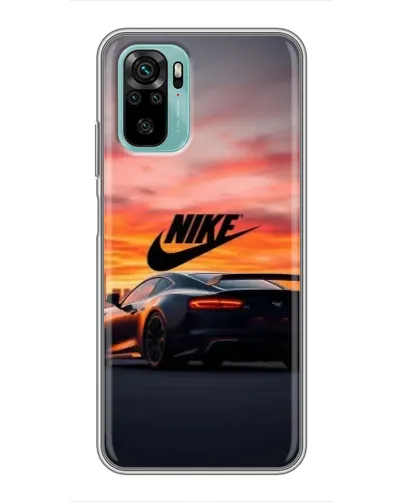 Чехол для Xiaomi Redmi Note 10 с картинкой «Nike и суперкар» Чехол для Xiaomi Redmi Note 10 с картинкой «Nike и суперкар»