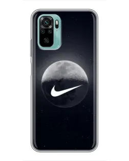 Чехол для Xiaomi Redmi Note 10 с картинкой «Nike в стиле граффити» Чехол для Xiaomi Redmi Note 10 с картинкой «Nike в стиле граффити»