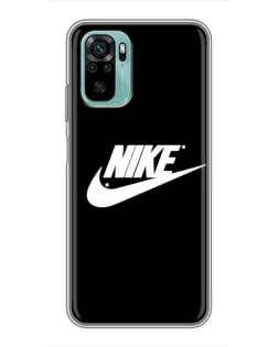 Чехол для Xiaomi Redmi Note 10 с картинкой «Мазки краски Nike» Чехол для Xiaomi Redmi Note 10 с картинкой «Мазки краски Nike»