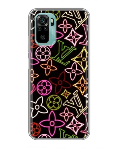 Чехол для Xiaomi Redmi Note 10 с картинкой «Неоновый микс Nike» Чехол для Xiaomi Redmi Note 10 с картинкой «Неоновый микс Nike»