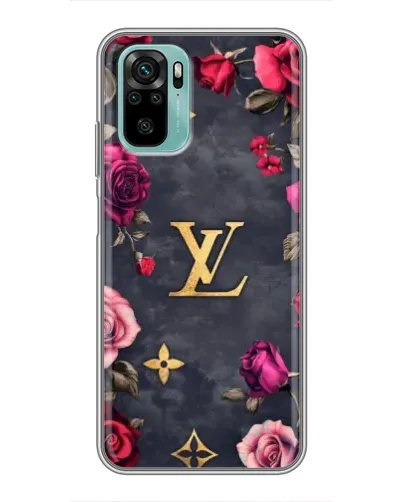 Чехол для Xiaomi Redmi Note 10 с картинкой «Цветочный Louis Vuitton» Чехол для Xiaomi Redmi Note 10 с картинкой «Цветочный Louis Vuitton»