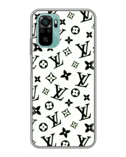 Чехол для Xiaomi Redmi Note 10 с картинкой «Монохромный хаос LV» Чехол для Xiaomi Redmi Note 10 с картинкой «Монохромный хаос LV»