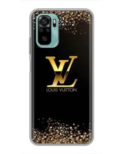 Чехол для Xiaomi Redmi Note 10 с картинкой «LV — золотые искры» Чехол для Xiaomi Redmi Note 10 с картинкой «LV — золотые искры»