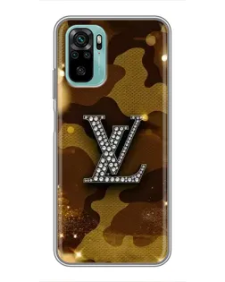 Чехол для Xiaomi Redmi Note 10 с картинкой «Камуфляжный Louis Vuitton»