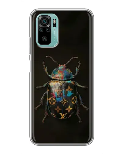 Чехол для Xiaomi Redmi Note 10 с картинкой «LV — мраморный принт» Чехол для Xiaomi Redmi Note 10 с картинкой «LV — мраморный принт»