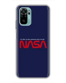Чехол для Xiaomi Redmi Note 10 с картинкой «NASA — глубокий космос» Чехол для Xiaomi Redmi Note 10 с картинкой «NASA — глубокий космос»