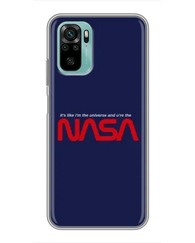 Чехол для Xiaomi Redmi Note 10 с картинкой «NASA — глубокий космос»