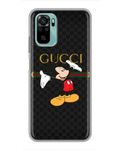 Чехол для Xiaomi Redmi Note 10 с картинкой «Микки Маус Gucci» Чехол для Xiaomi Redmi Note 10 с картинкой «Микки Маус Gucci»
