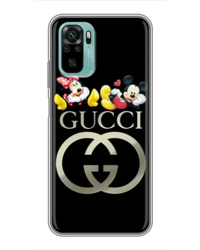 Чехол для Xiaomi Redmi Note 10 с картинкой «Gucci — герои Disney» Чехол для Xiaomi Redmi Note 10 с картинкой «Gucci — герои Disney»