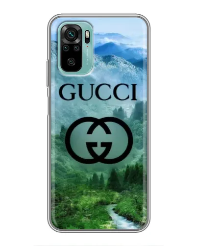 Чехол для Xiaomi Redmi Note 10 с картинкой «Gucci — горный пейзаж» Чехол для Xiaomi Redmi Note 10 с картинкой «Gucci — горный пейзаж»