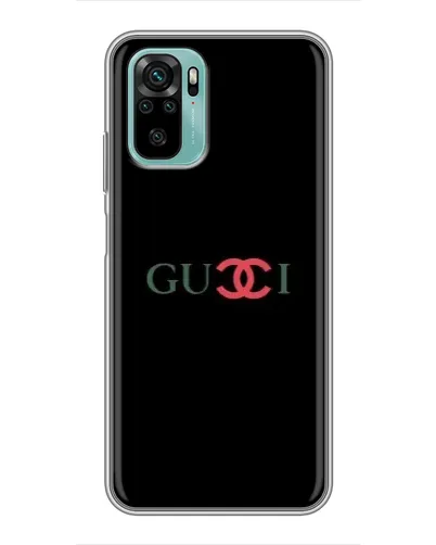 Чехол для Xiaomi Redmi Note 10 с картинкой «Gucci — красный градиент» Чехол для Xiaomi Redmi Note 10 с картинкой «Gucci — красный градиент»