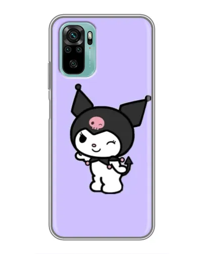 Чехол для Xiaomi Redmi Note 10 с картинкой «Классическая Kuromi»