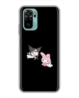Чехол для Xiaomi Redmi Note 10 с картинкой «My Melody и Kuromi» Чехол для Xiaomi Redmi Note 10 с картинкой «My Melody и Kuromi»
