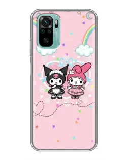 Чехол для Xiaomi Redmi Note 10 с картинкой «My Melody и Kuromi» Чехол для Xiaomi Redmi Note 10 с картинкой «My Melody и Kuromi»