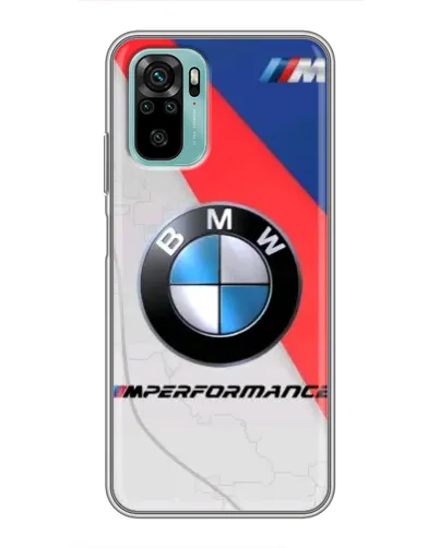 Чехол для Xiaomi Redmi Note 10 с картинкой «BMW Performance стиль»