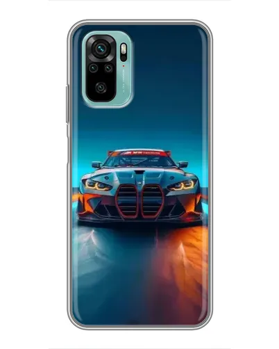 Чохол для Xiaomi Redmi Note 10 з картинкою «BMW — вогні неону» Чохол для Xiaomi Redmi Note 10 з картинкою «BMW — вогні неону»