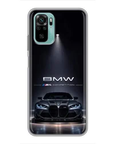 Чехол для Xiaomi Redmi Note 10 с картинкой «BMW сквозь ночной город» Чехол для Xiaomi Redmi Note 10 с картинкой «BMW сквозь ночной город»