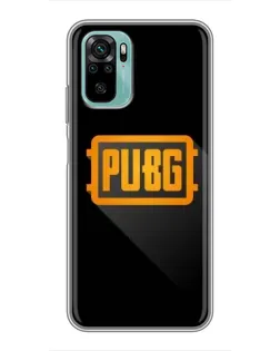 Чехол для Xiaomi Redmi Note 10 с картинкой «PUBG — рамка лого» Чехол для Xiaomi Redmi Note 10 с картинкой «PUBG — рамка лого»