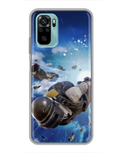 Чохол для Xiaomi Redmi Note 10 з картинкою «Десант PUBG — стрибок» Чохол для Xiaomi Redmi Note 10 з картинкою «Десант PUBG — стрибок»