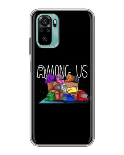 Чохол для Xiaomi Redmi Note 10 з картинкою «Логотип Among Us» Чохол для Xiaomi Redmi Note 10 з картинкою «Логотип Among Us»