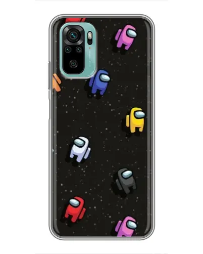 Чохол для Xiaomi Redmi Note 10 з картинкою «Космічний патерн Among Us» Чохол для Xiaomi Redmi Note 10 з картинкою «Космічний патерн Among Us»
