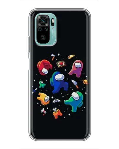 Чохол для Xiaomi Redmi Note 10 з картинкою «Among Us космос» Чохол для Xiaomi Redmi Note 10 з картинкою «Among Us космос»