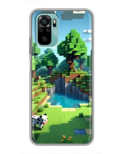Чохол для Xiaomi Redmi Note 10 з картинкою «Minecraft літній день» Чохол для Xiaomi Redmi Note 10 з картинкою «Minecraft літній день»