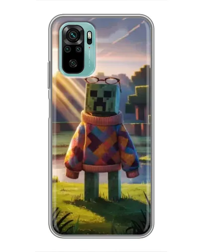 Чохол для Xiaomi Redmi Note 10 з картинкою «Кріпер у светрі» Чохол для Xiaomi Redmi Note 10 з картинкою «Кріпер у светрі»