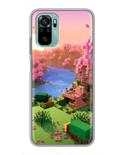 Чохол для Xiaomi Redmi Note 10 з картинкою «Рожеве дерево Minecraft» Чохол для Xiaomi Redmi Note 10 з картинкою «Рожеве дерево Minecraft»