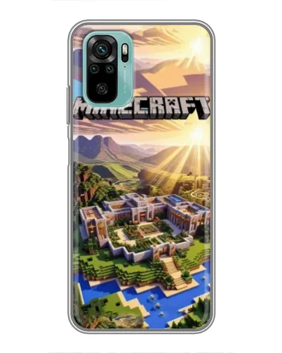 Чохол для Xiaomi Redmi Note 10 з картинкою «Minecraft панорама» Чохол для Xiaomi Redmi Note 10 з картинкою «Minecraft панорама»