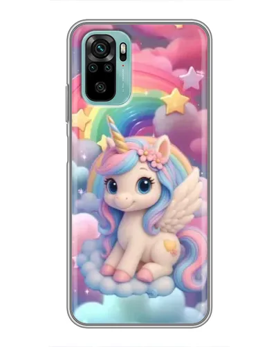 Чехол для Xiaomi Redmi Note 10 с картинкой «Маленький единорог» Чехол для Xiaomi Redmi Note 10 с картинкой «Маленький единорог»