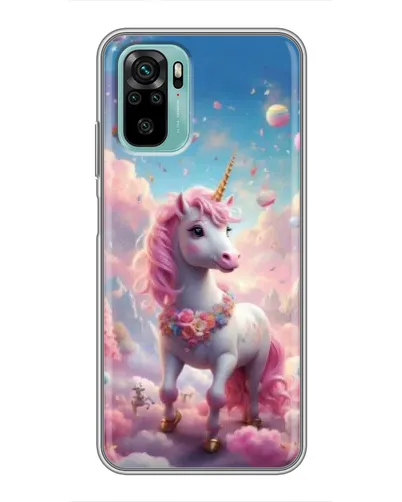 Чехол для Xiaomi Redmi Note 10 с картинкой «Единорог среди облаков» Чехол для Xiaomi Redmi Note 10 с картинкой «Единорог среди облаков»