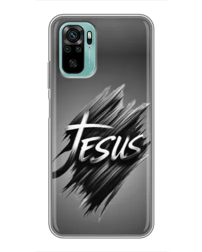 Чохол для Xiaomi Redmi Note 10 з картинкою «Напис Jesus Graffiti» Чохол для Xiaomi Redmi Note 10 з картинкою «Напис Jesus Graffiti»