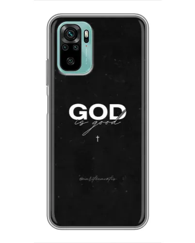 Чохол для Xiaomi Redmi Note 10 з картинкою «GOD — Бог над усім» Чохол для Xiaomi Redmi Note 10 з картинкою «GOD — Бог над усім»