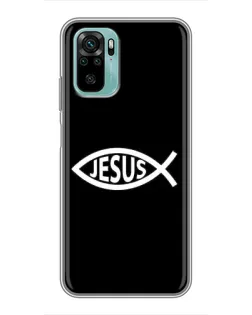 Чохол для Xiaomi Redmi Note 10 з картинкою «Класичний Jesus»