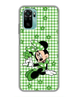 Чехол для Xiaomi Redmi Note 10 с картинкой «Mickey в клетку»