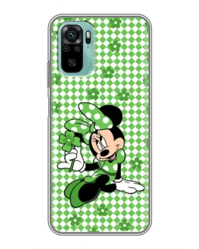Чехол для Xiaomi Redmi Note 10 с картинкой «Mickey в клетку»