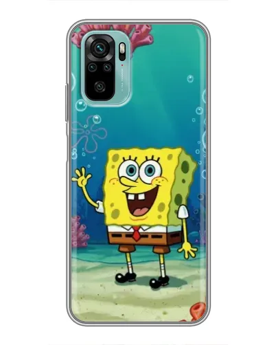 Чехол для Xiaomi Redmi Note 10 с картинкой «Подводный привет» Чехол для Xiaomi Redmi Note 10 с картинкой «Подводный привет»
