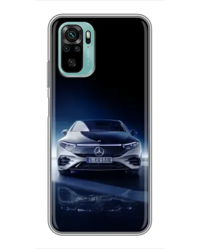 Чохол для Xiaomi Redmi Note 10 з картинкою «Нічний Mercedes EQ»