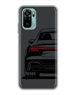 Чохол для Xiaomi Redmi Note 10 з картинкою «Задня частина Audi — арт» Чохол для Xiaomi Redmi Note 10 з картинкою «Задня частина Audi — арт»