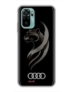 Чохол для Xiaomi Redmi Note 10 з картинкою «Графіка — пантера та Audi» Чохол для Xiaomi Redmi Note 10 з картинкою «Графіка — пантера та Audi»
