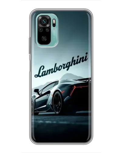 Чехол для Xiaomi Redmi Note 10 с картинкой «Классическая надпись Lamborghini» Чехол для Xiaomi Redmi Note 10 с картинкой «Классическая надпись Lamborghini»