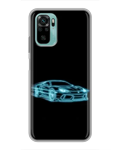 Чехол для Xiaomi Redmi Note 10 с картинкой «Неоновый контур Lamborghini» Чехол для Xiaomi Redmi Note 10 с картинкой «Неоновый контур Lamborghini»