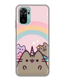 Чехол для Xiaomi Redmi Note 10 с картинкой «Единорог Pusheen» Чехол для Xiaomi Redmi Note 10 с картинкой «Единорог Pusheen»
