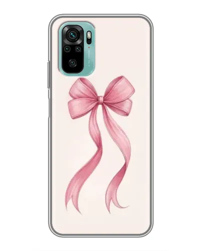 Чохол для Xiaomi Redmi Note 10 з картинкою «Рожевий бант»