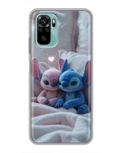 Чехол для Xiaomi Redmi Note 10 с картинкой «Плюшевые Стич Ангел» Чехол для Xiaomi Redmi Note 10 с картинкой «Плюшевые Стич Ангел»